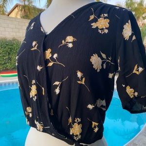 Floral Crop Top